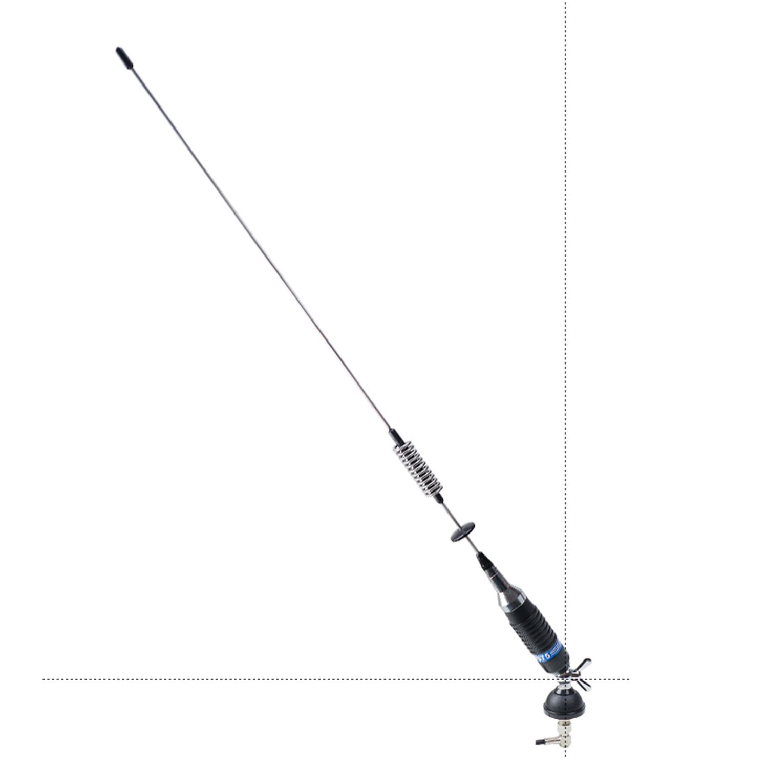 Antena CB PNI S75 cu fluture, montura, cablu si mufa PL fotografia produsului View 3 L