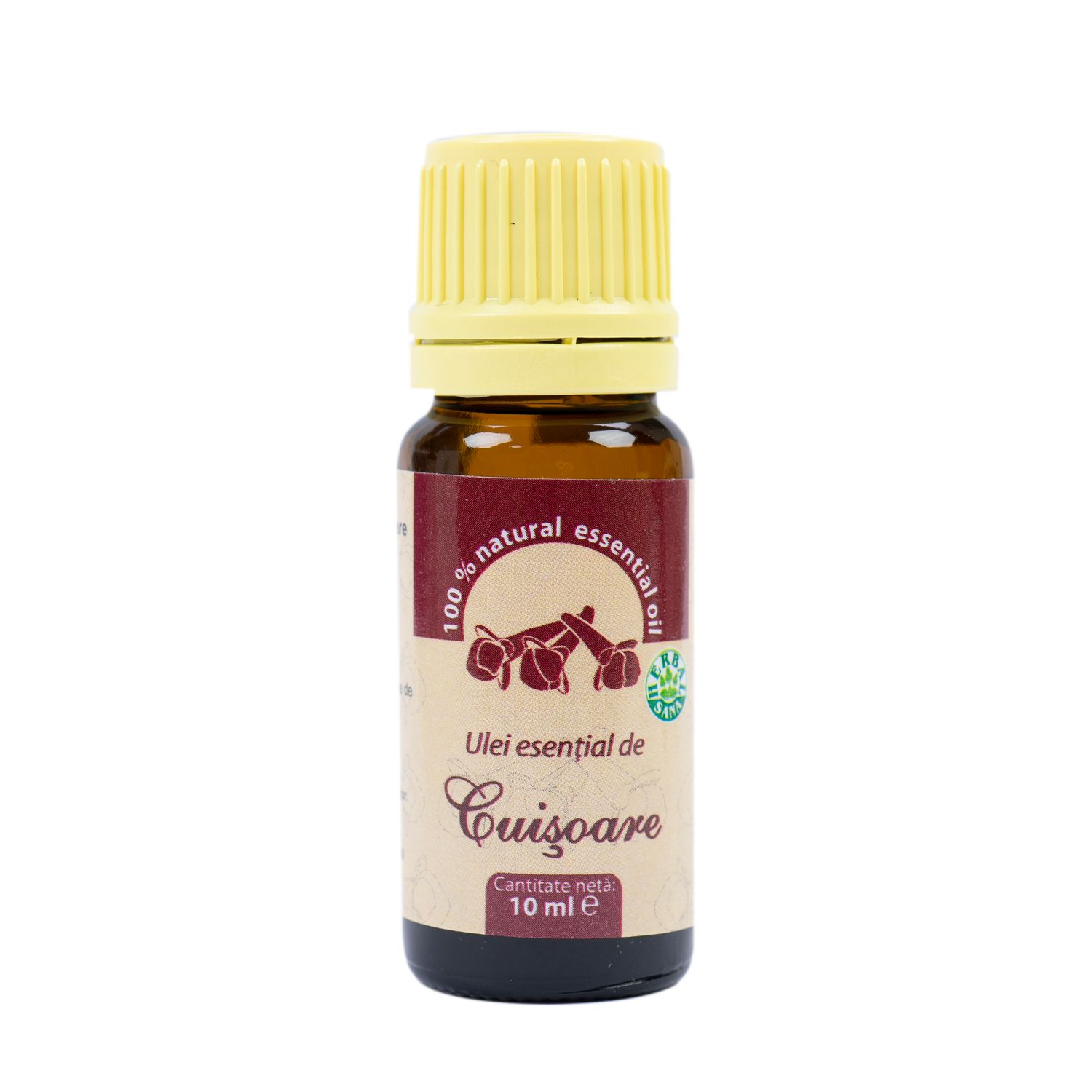 Ulei esential de Cuisoare (Eugena caryophyllata) 100 % pur fara adaos, 10 ml fotografia produsului