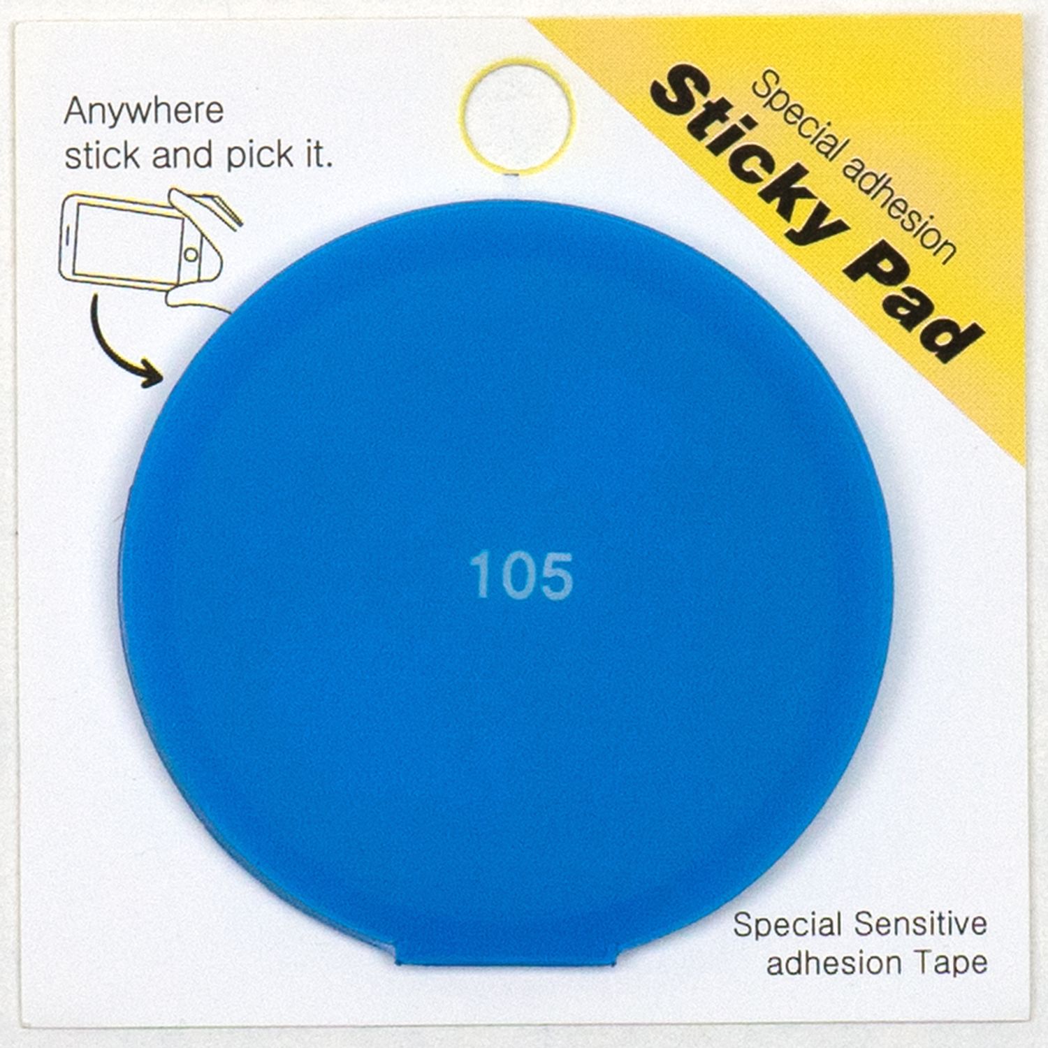 Accesoriu Sticky Pad Blue pentru dispozitive mobile fotografia produsului