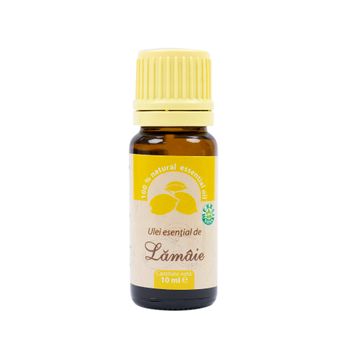 Ulei esential de Lamaie (Citrus limon L.) 100 % pur fara adaos, 10 ml elefant.ro