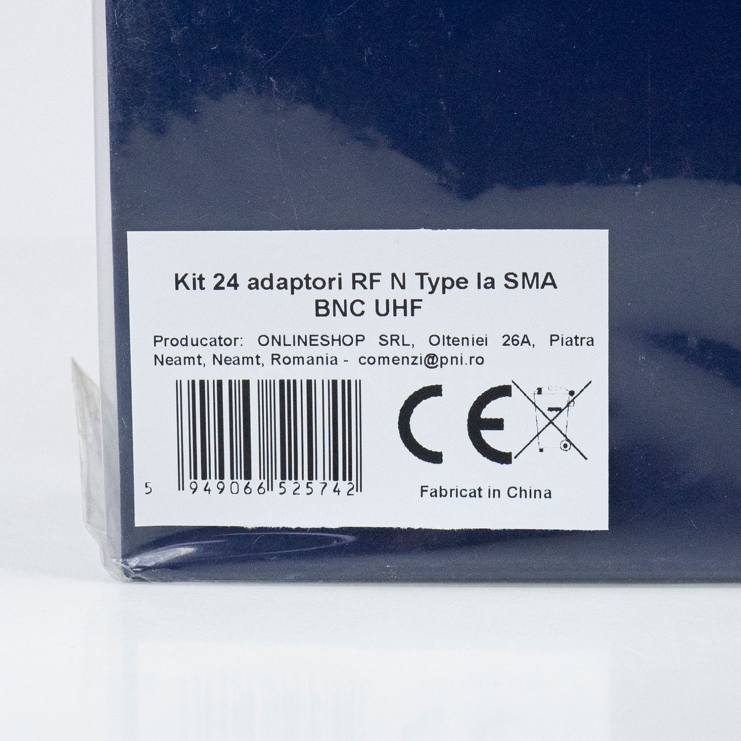 Kit 24 adaptori RF N Type la SMA BNC UHF fotografia produsului