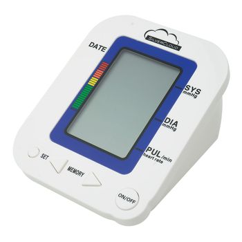 Tensiometru electronic de brat SilverCloud MB23 cu ecran LCD, atentionare vocala, afisare ritm cardiac, manson 22-36cm elefant.ro