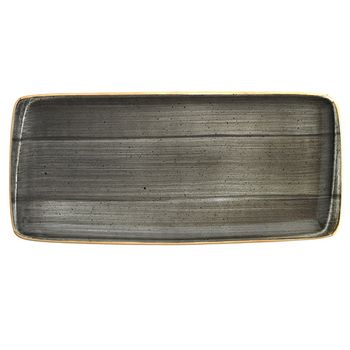 Platou dreptunghiular din portelan bonna space 34x16cm