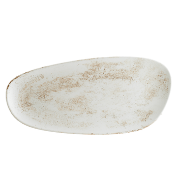 Platou dreptunghiular portelan bonna nacrous matt 36cm
