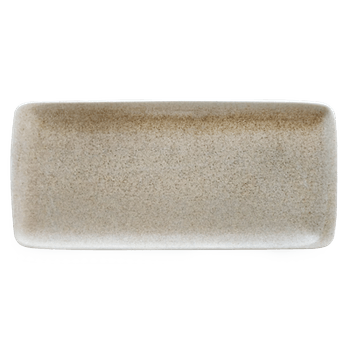 Platou dreptunghiular bonna luca salmon 34x16cm din portelan
