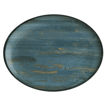 Platou oval portelan bonna madera 36x28cm