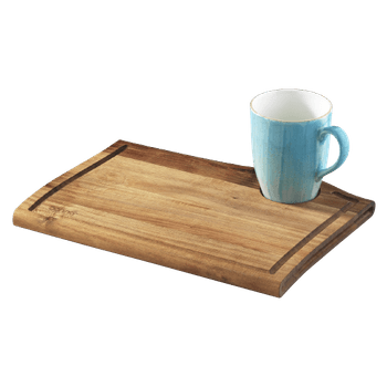 Platou lemn pentru servit bonna acacia 31x23xh1,8cm