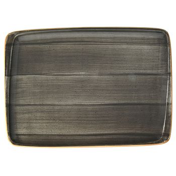 Platou dreptunghiular din portelan bonna space 23x16cm