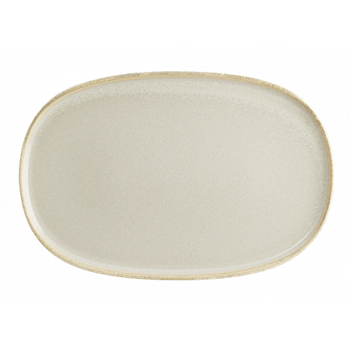 Platou oval portelan bonna sand 34cm