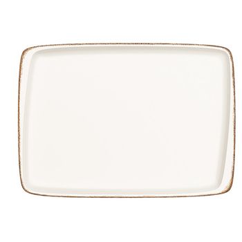 Platou portelan dreptunghiular bonna retro 36x25cm