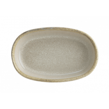 Farfurie ovala portelan bonna sand 10cm
