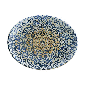 Farfurie ovala portelan bonna alhambra 31x24cm