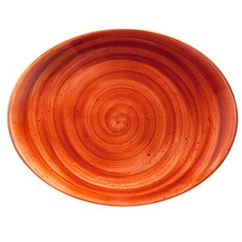 Farfurie ovala din portelan bonna terracota 31cm
