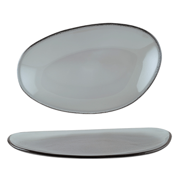 Farfurie ovala bonna vago glass 21cm