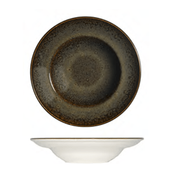 Farfurie gourmet din portelan bonna ore tierra adanca 30cm