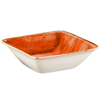 Farfurie adanca din portelan bonna terracota 19x17cm