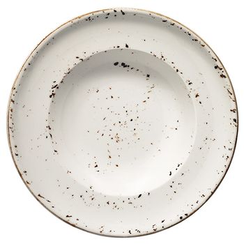Farfurie gourmet din portelan bonna grain 27cm adanca