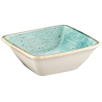 Bol patrat bonna aqua portelan 8x8,5cm