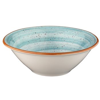 Bol gourmet cu canturi armate bonna aqua portelan 20cm 900ml
