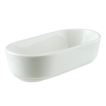Bol oval portelan bonna mood 15,8x7,5xh4cm, 225ml