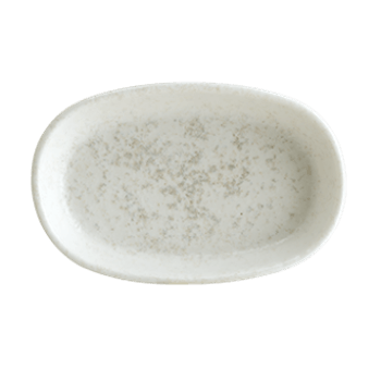 Bol oval portelan bonna lunar white 10cm, 120ml