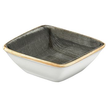 Bol patrat din portelan bonna space 8x8,5cm