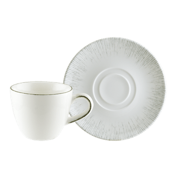 Ceasca cu farfurioara cafea bonna iris 80ml