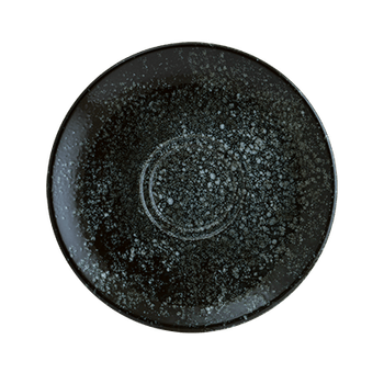 Farfurie suport ceasca bonna cosmos black 12cm