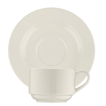Ceasca si farfurioara bonna banquet din portelan 210ml