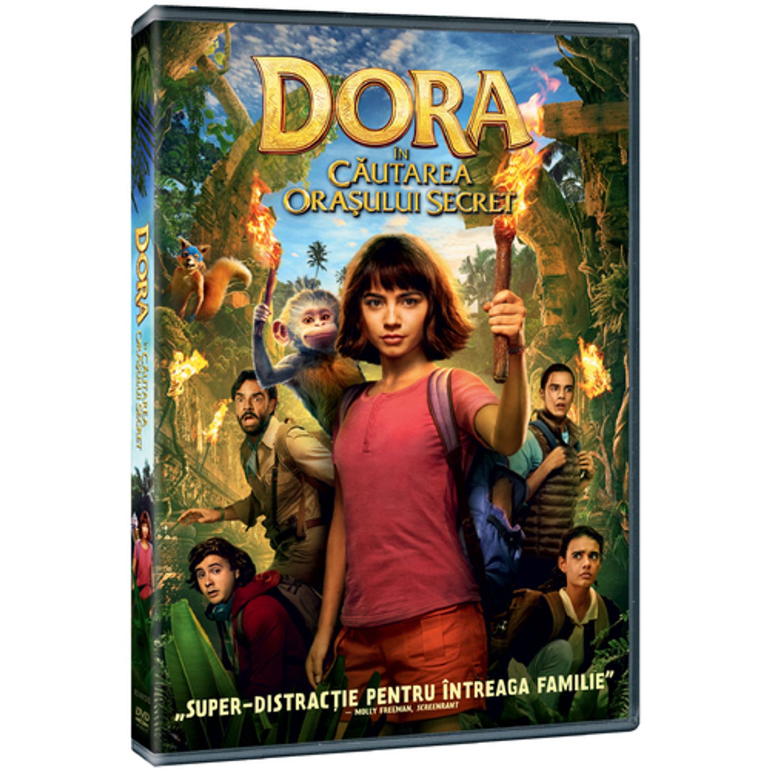 Dora in cautarea orasului secret, DVD fotografia produsului