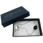 Bratara argint reglabila cu onix oval 14x10 MM fotografia produsului View 4 S