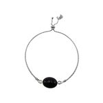 Bratara argint reglabila cu onix oval 14x10 MM fotografia produsului View 2 S