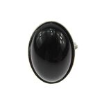 Inel argint reglabil cu onix natural 18x13 MM fotografia produsului View 3 S