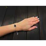 Bratara argint reglabila cu onix oval 14x10 MM fotografia produsului View 5 S