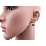 Cercei argint model clasic cu unakit fotografia produsului View 3 S