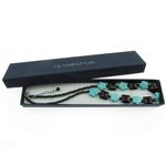 Colier boho chic cu onix si turcoaze fotografia produsului View 4 S