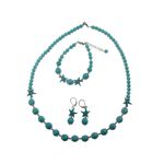 Set turcoaze si stele de mare cu insertii inox fotografia produsului View 3 S