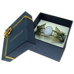 Bratara statement fluturi cu opalit 25x18 MM fotografia produsului View 4 S