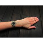 Bratara statement floare filigran cu onix fotografia produsului View 5 S