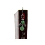 Semn de carte ingeras aventurin verde fotografia produsului View 3 S