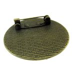 Brosa bronz antic cu port popular fotografia produsului View 3 S