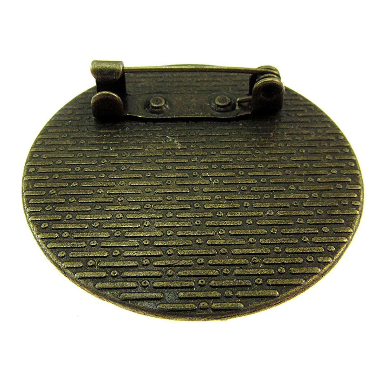 Brosa bronz cu rasina druzy fotografia produsului View 3 L