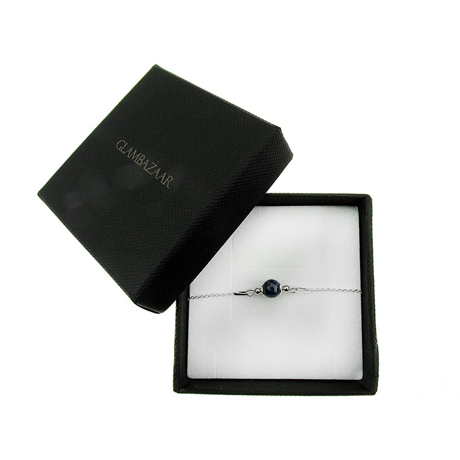 Bratara argint cu safir natural fotografia produsului View 4 L