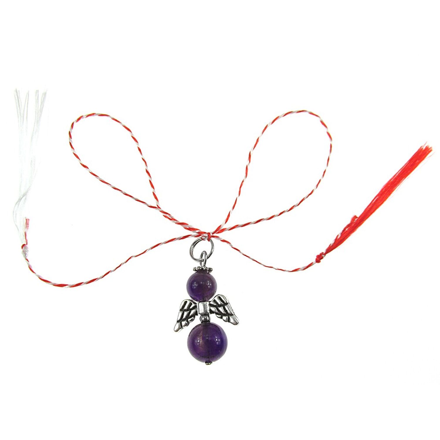 Martisor ingeras ametist fotografia produsului