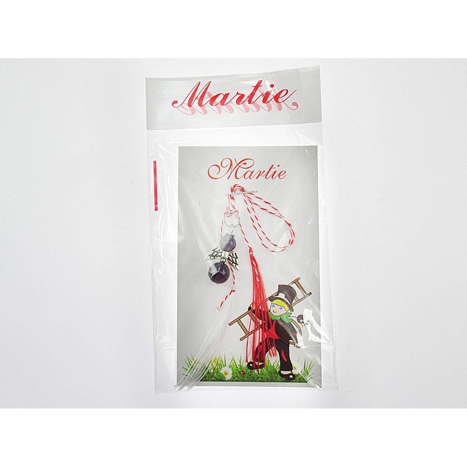 Martisor ingeras ametist fotografia produsului View 2 L