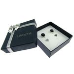Cercei argint inimioare cu lapis lazuli natural 8 MM fotografia produsului View 4 S