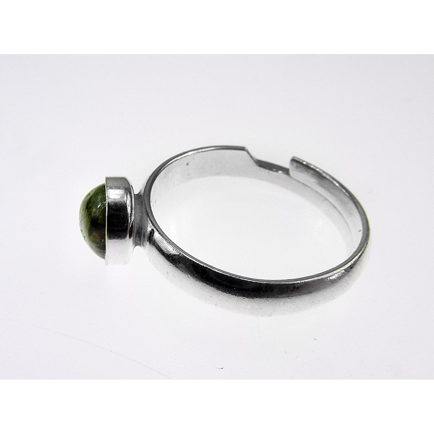 Inel argint reglabil cu unakit 6 MM fotografia produsului View 4 L