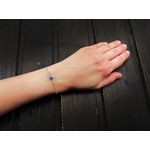 Bratara argint cu Kianit natural 6 MM fotografia produsului View 2 S