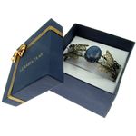 Bratara statement fluturi cu lapis lazuli 25x18 MM fotografia produsului View 4 S
