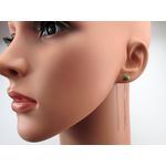 Cercei argint lantisor cu unakit 6 MM fotografia produsului View 4 S